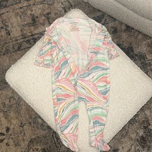 Magnetic Me Twirls Swirls Footie Sleeper